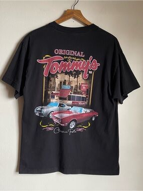 Original Tommy's Classic Cars Graphic Tee - Black